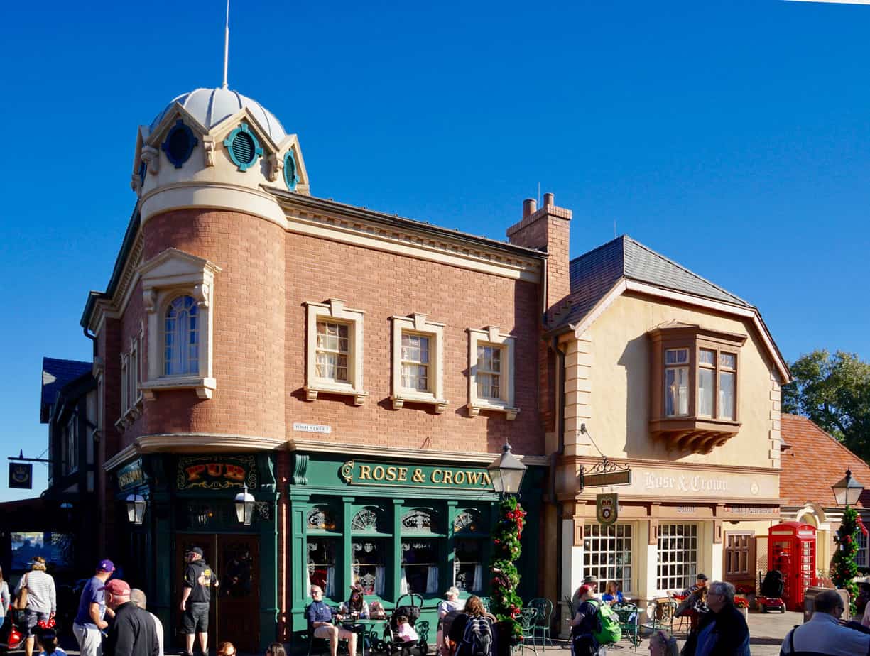 Rose and Crown at Disney's Epcot 