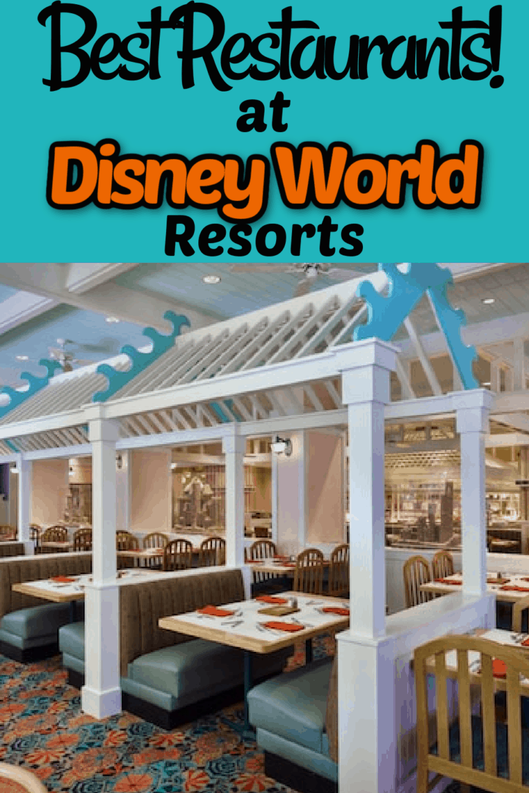 Best Disney World Resort Restaurants Home