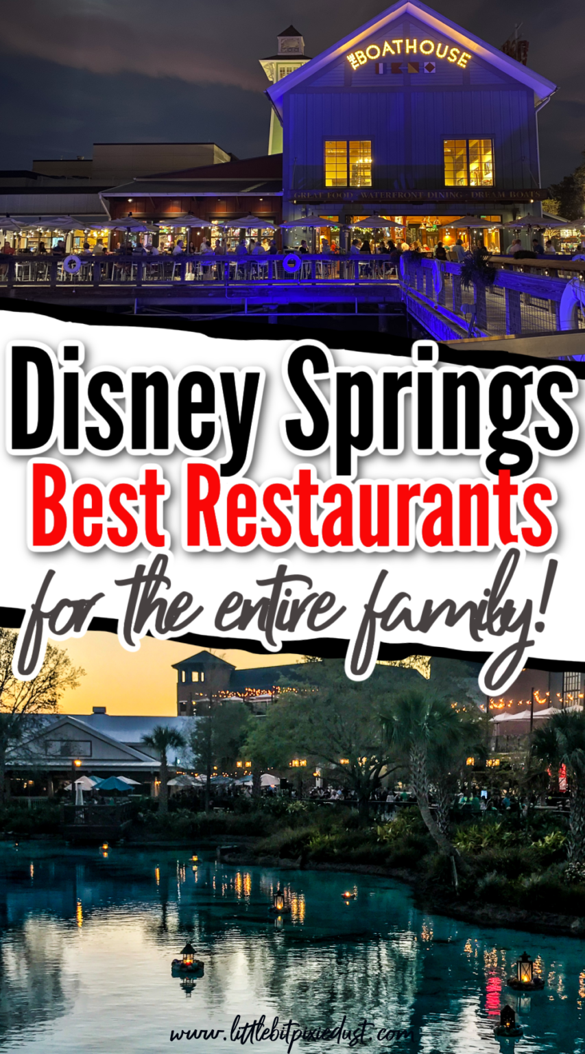 Best Disney Springs Restaurants For Every Disney Vacation!